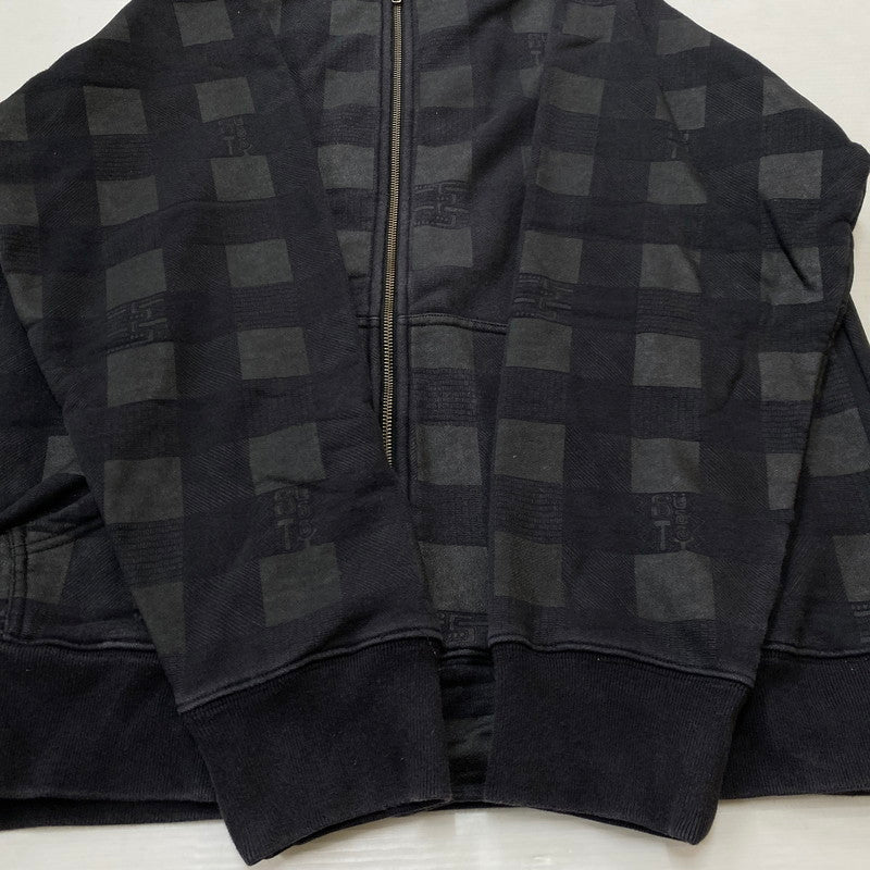 【中古品】【メンズ】 STUSSY ステューシー ZIP UP HOODIE ジップ アップ フーディ トップス 142-260922-sa-12-teih サイズ：XL カラー：ブラック 万代Net店