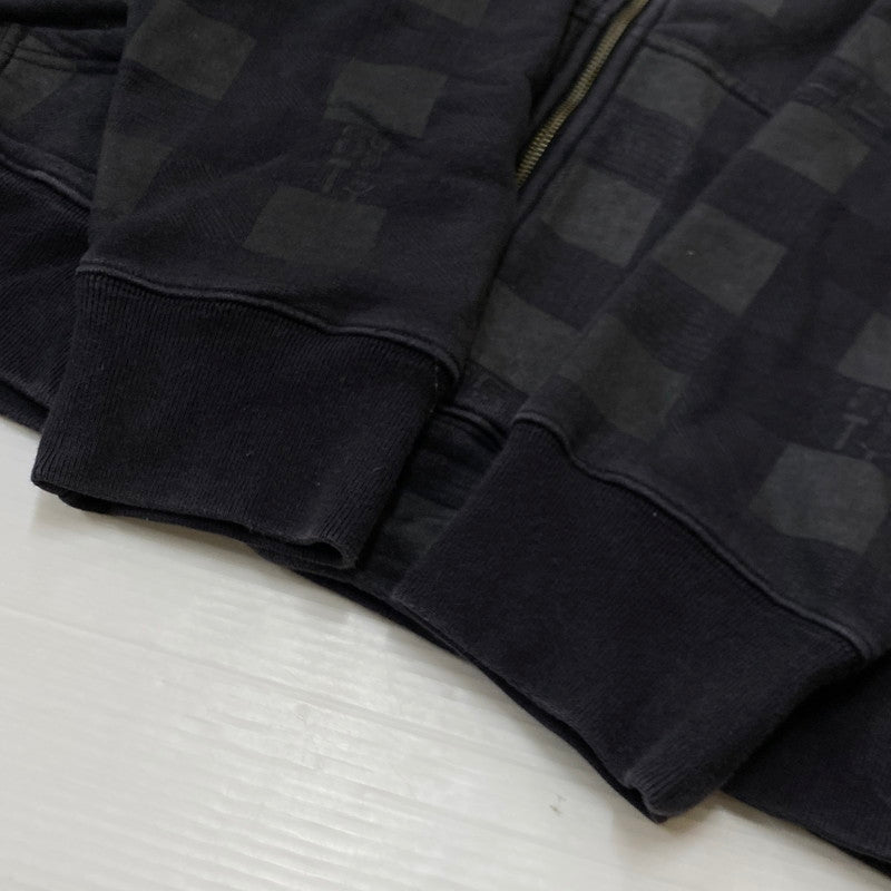 【中古品】【メンズ】 STUSSY ステューシー ZIP UP HOODIE ジップ アップ フーディ トップス 142-260922-sa-12-teih サイズ：XL カラー：ブラック 万代Net店