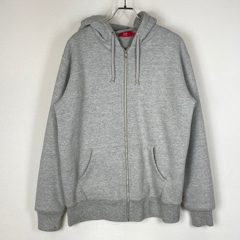【中古品】【メンズ】 SUPREME シュプリーム ARC THERMAL LINED ZIP UP HOODED SWEATSHIRT アーク サーマル ラインド ジップ アップ フーデッド スウェット シャツ トップス 149-260922-sa-10-teih サイズ：L カラー：グレー 万代Net店