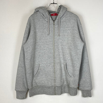 【中古品】【メンズ】 SUPREME シュプリーム ARC THERMAL LINED ZIP UP HOODED SWEATSHIRT アーク サーマル ラインド ジップ アップ フーデッド スウェット シャツ トップス 149-260922-sa-10-teih サイズ：L カラー：グレー 万代Net店