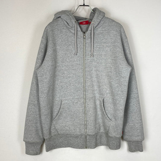 【中古品】【メンズ】 SUPREME シュプリーム ARC THERMAL LINED ZIP UP HOODED SWEATSHIRT アーク サーマル ラインド ジップ アップ フーデッド スウェット シャツ トップス 149-260922-sa-10-teih サイズ：L カラー：グレー 万代Net店