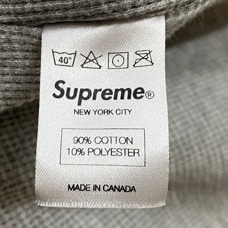 【中古品】【メンズ】 SUPREME シュプリーム ARC THERMAL LINED ZIP UP HOODED SWEATSHIRT アーク サーマル ラインド ジップ アップ フーデッド スウェット シャツ トップス 149-260922-sa-10-teih サイズ：L カラー：グレー 万代Net店