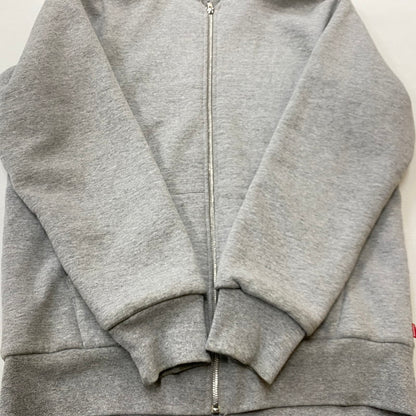【中古品】【メンズ】 SUPREME シュプリーム ARC THERMAL LINED ZIP UP HOODED SWEATSHIRT アーク サーマル ラインド ジップ アップ フーデッド スウェット シャツ トップス 149-260922-sa-10-teih サイズ：L カラー：グレー 万代Net店