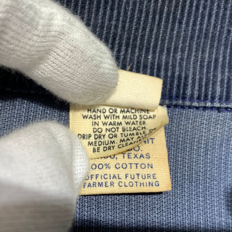 【現状渡し品】【メンズ】 FFA フューチャー ファーマーズ オブ アメリカ FARMERS JACKET VINTAGE ファーマーズ ジャケット アウター コーデュロイジャケット ヴィンテージ 145-260923-ko-10-teih サイズ：36 カラー：ネイビー 万代Net店