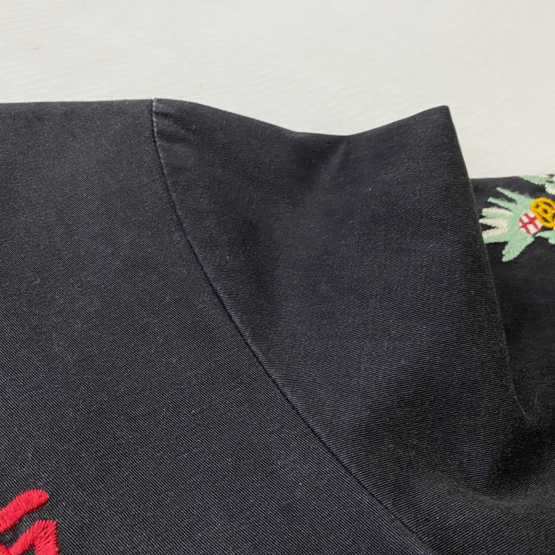 【中古品】【メンズ】 HOUSTON ヒューストン VIETNAM JACKET 50447 ベトナム ジャケット アウター 145-260922-sa-02-teih サイズ：M カラー：ブラック 万代Net店