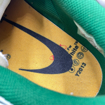 【中古品】【メンズ】 NIKE ナイキ × OFF-WHITE オフホワイト DUNK LOW LTHR " PINE GREEN" CT0856-100 ダンク ロー レザー パイングリーン スニーカー 靴 シューズ 160-260926-yo-08-teih サイズ：27.5cm カラー：グリーン/ホワイト 万代Net店