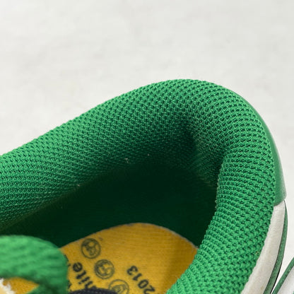 【中古品】【メンズ】 NIKE ナイキ × OFF-WHITE オフホワイト DUNK LOW LTHR " PINE GREEN" CT0856-100 ダンク ロー レザー パイングリーン スニーカー 靴 シューズ 160-260926-yo-08-teih サイズ：27.5cm カラー：グリーン/ホワイト 万代Net店