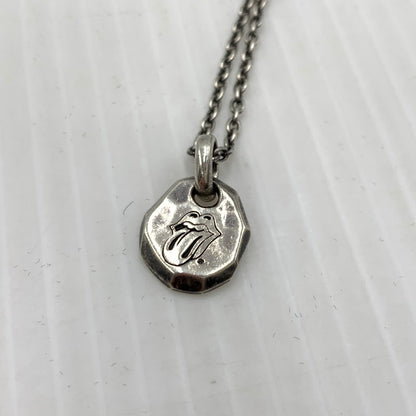 【中古品】【メンズ】 GARNI ガルニ ROLLING STONES SILVER NECKLACE ローリング ストーンズ シルバー ネックレス アクセサリー 925 192-260926-ko-21-teih カラー：シルバー 万代Net店