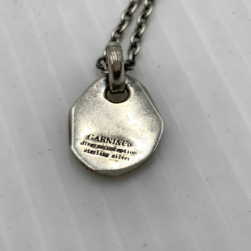 【中古品】【メンズ】 GARNI ガルニ ROLLING STONES SILVER NECKLACE ローリング ストーンズ シルバー ネックレス アクセサリー 925 192-260926-ko-21-teih カラー：シルバー 万代Net店