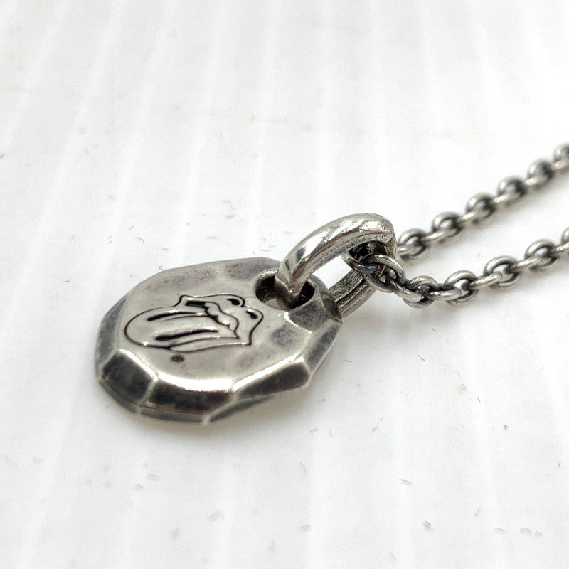 【中古品】【メンズ】 GARNI ガルニ ROLLING STONES SILVER NECKLACE ローリング ストーンズ シルバー ネックレス アクセサリー 925 192-260926-ko-21-teih カラー：シルバー 万代Net店