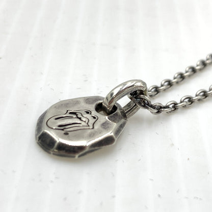 【中古品】【メンズ】 GARNI ガルニ ROLLING STONES SILVER NECKLACE ローリング ストーンズ シルバー ネックレス アクセサリー 925 192-260926-ko-21-teih カラー：シルバー 万代Net店