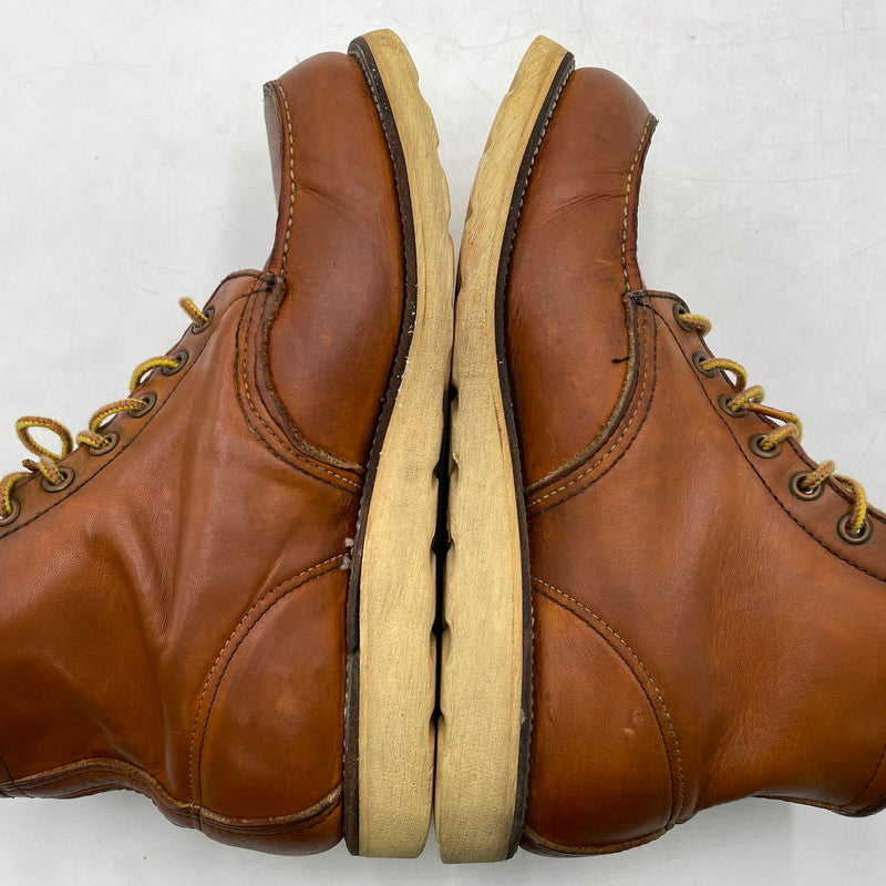 【現状渡し品】【メンズ】 RED WING レッドウィング 6-INCH CLASSIC MOC 875 6インチ クラシック モック ブーツ 靴 164-260924-yo-10-teih サイズ：26cm カラー：ブラウン 万代Net店