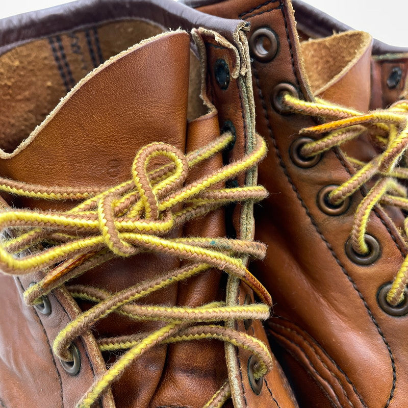 【現状渡し品】【メンズ】 RED WING レッドウィング 6-INCH CLASSIC MOC 875 6インチ クラシック モック ブーツ 靴 164-260924-yo-10-teih サイズ：26cm カラー：ブラウン 万代Net店