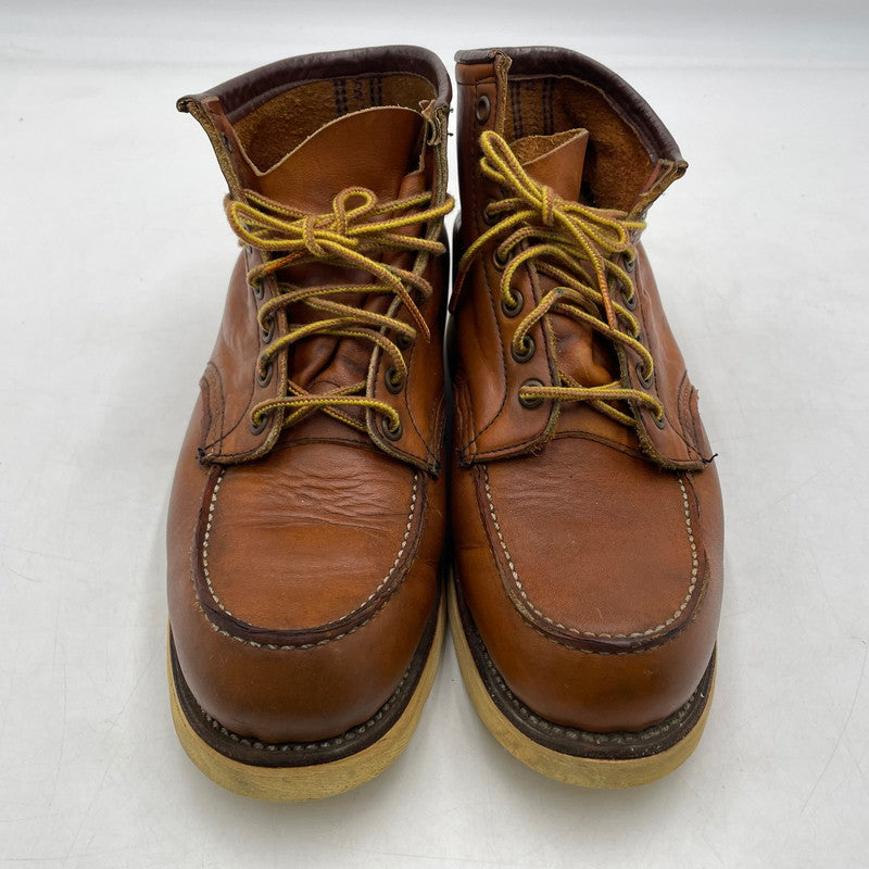 【現状渡し品】【メンズ】 RED WING レッドウィング 6-INCH CLASSIC MOC 875 6インチ クラシック モック ブーツ 靴 164-260924-yo-10-teih サイズ：26cm カラー：ブラウン 万代Net店