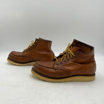 【現状渡し品】【メンズ】 RED WING レッドウィング 6-INCH CLASSIC MOC 875 6インチ クラシック モック ブーツ 靴 164-260924-yo-10-teih サイズ：26cm カラー：ブラウン 万代Net店