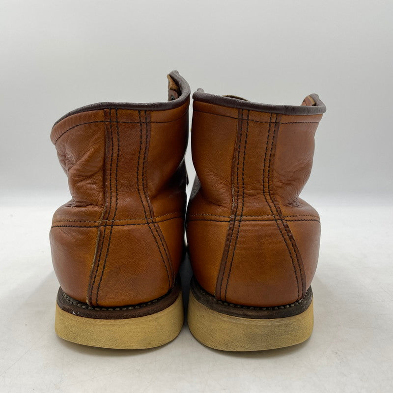【現状渡し品】【メンズ】 RED WING レッドウィング 6-INCH CLASSIC MOC 875 6インチ クラシック モック ブーツ 靴 164-260924-yo-10-teih サイズ：26cm カラー：ブラウン 万代Net店