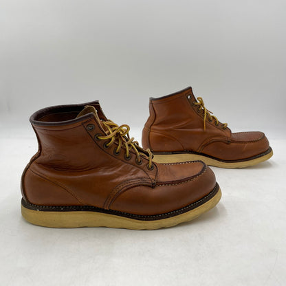【現状渡し品】【メンズ】 RED WING レッドウィング 6-INCH CLASSIC MOC 875 6インチ クラシック モック ブーツ 靴 164-260924-yo-10-teih サイズ：26cm カラー：ブラウン 万代Net店