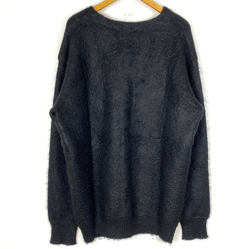 【中古品】【メンズ】 NEEDLES ニードルス × FOREMOST フォアモースト 別注コラボ MOHAIR CARDIGAN LQ497 モヘア カーディガン トップス 140-260922-sa-01-teih サイズ：L カラー：ブラック 万代Net店