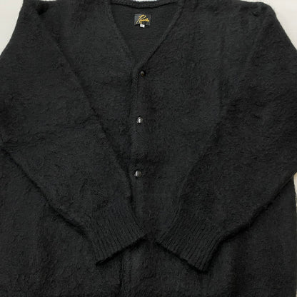 【中古品】【メンズ】 NEEDLES ニードルス × FOREMOST フォアモースト 別注コラボ MOHAIR CARDIGAN LQ497 モヘア カーディガン トップス 140-260922-sa-01-teih サイズ：L カラー：ブラック 万代Net店