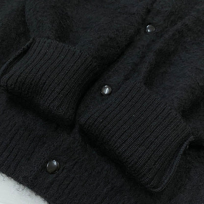 【中古品】【メンズ】 NEEDLES ニードルス × FOREMOST フォアモースト 別注コラボ MOHAIR CARDIGAN LQ497 モヘア カーディガン トップス 140-260922-sa-01-teih サイズ：L カラー：ブラック 万代Net店