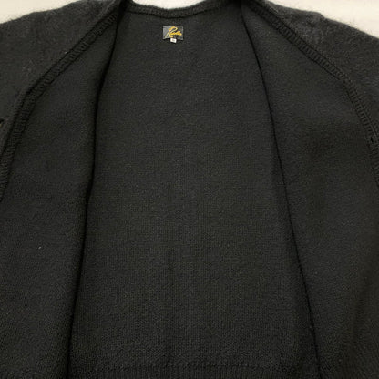 【中古品】【メンズ】 NEEDLES ニードルス × FOREMOST フォアモースト 別注コラボ MOHAIR CARDIGAN LQ497 モヘア カーディガン トップス 140-260922-sa-01-teih サイズ：L カラー：ブラック 万代Net店