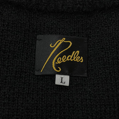 【中古品】【メンズ】 NEEDLES ニードルス × FOREMOST フォアモースト 別注コラボ MOHAIR CARDIGAN LQ497 モヘア カーディガン トップス 140-260922-sa-01-teih サイズ：L カラー：ブラック 万代Net店