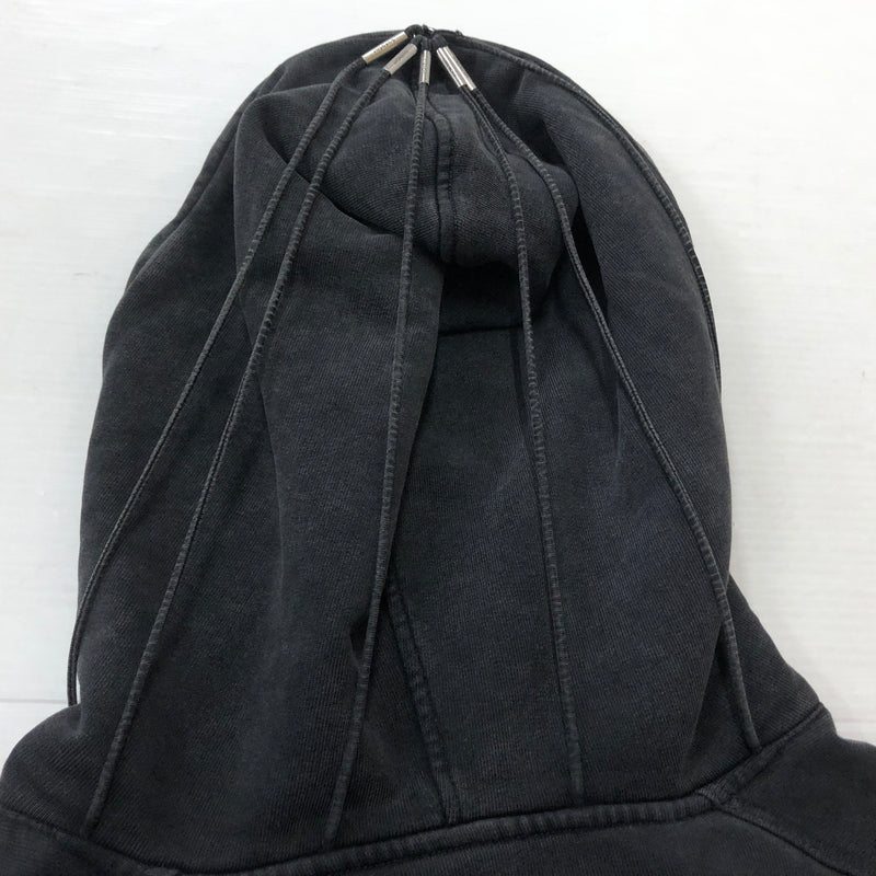 【中古品】【メンズ】 GIVENCHY ジバンシィ BMJ0J73Y8T LAYERED PULLOVER PARKA レイヤード プルオーバー パーカー 長袖 トップス USED加工 141-260925-sa-10-teih サイズ：L カラー：ブラック 万代Net店