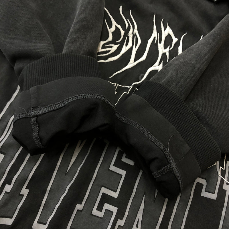 【中古品】【メンズ】 GIVENCHY ジバンシィ BMJ0J73Y8T LAYERED PULLOVER PARKA レイヤード プルオーバー パーカー 長袖 トップス USED加工 141-260925-sa-10-teih サイズ：L カラー：ブラック 万代Net店