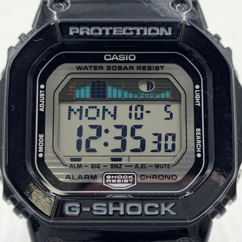 【中古品】【メンズ】 G-SHOCK ジーショック G-LIDE 5600 SERIES QUARTZ WATCH GLX-5600-1 ジーライド 5600シリーズ クォーツ 腕時計 196-261008-ss-06-teih サイズ：本体のみ カラー：ブラック 万代Net店