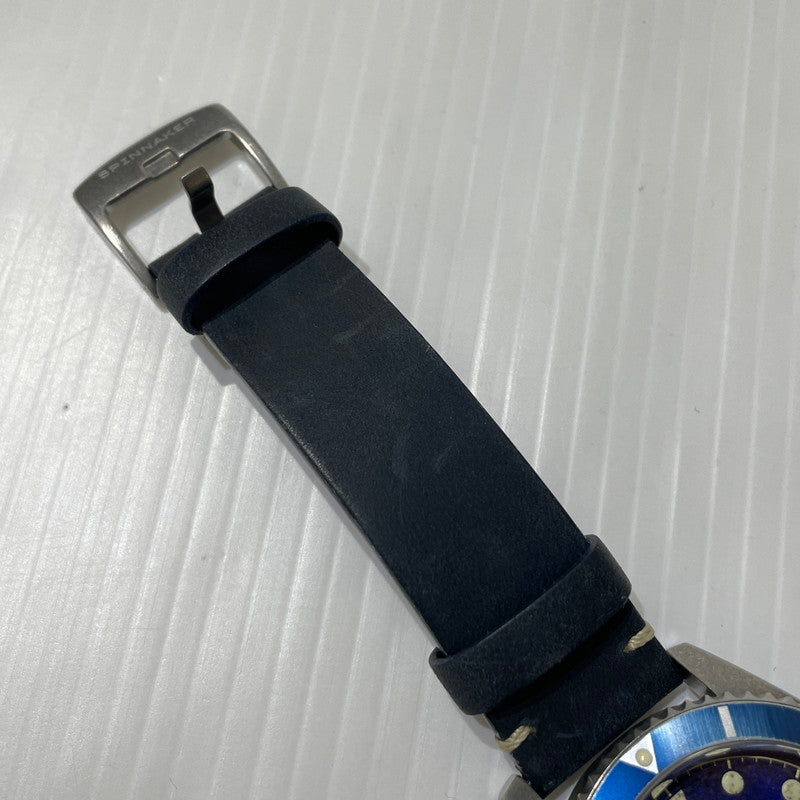 【中古品】【メンズ】 SPINNAKER スピニカー WRECK AUTOMATIC SP-5089-2 レック オートマチック 腕時計 ダイバーズウォッチ 197-260924-yo-01-teih カラー：ブルー 万代Net店