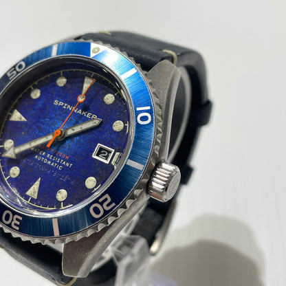 【中古品】【メンズ】 SPINNAKER スピニカー WRECK AUTOMATIC SP-5089-2 レック オートマチック 腕時計 ダイバーズウォッチ 197-260924-yo-01-teih カラー：ブルー 万代Net店