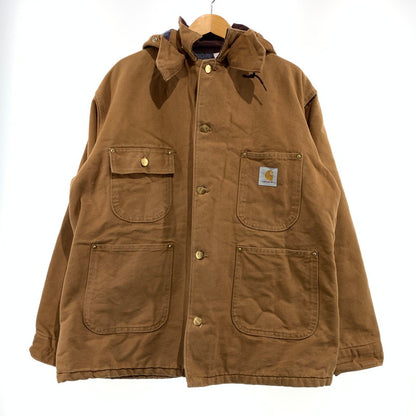 【中古品】【メンズ】 Carhartt カーハート 80's~ MICHIGAN CHORE COAT VINTAGE 6BLC 80年代~ ミシガン チョア コート アウター ワークジャケット ヴィンテージ 145-260923-ko-15-teih サイズ：42 カラー：ブラウン 万代Net店