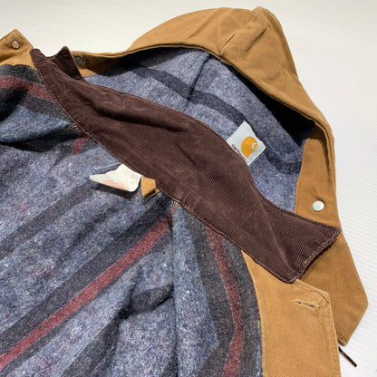 【中古品】【メンズ】 Carhartt カーハート 80's~ MICHIGAN CHORE COAT VINTAGE 6BLC 80年代~ ミシガン チョア コート アウター ワークジャケット ヴィンテージ 145-260923-ko-15-teih サイズ：42 カラー：ブラウン 万代Net店