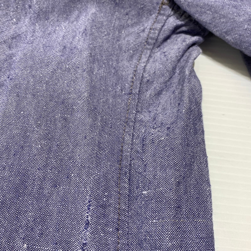 【現状渡し品】【メンズ】 FRENCH MILITARY フレンチミリタリーPULLOVER SAILOR SHIRTS VINTAGE プルオーバー セーラー シャツ 長袖 トップス ヴィンテージ 145-260923-ko-08-teih サイズ：不明 カラー：インディゴ 万代Net店