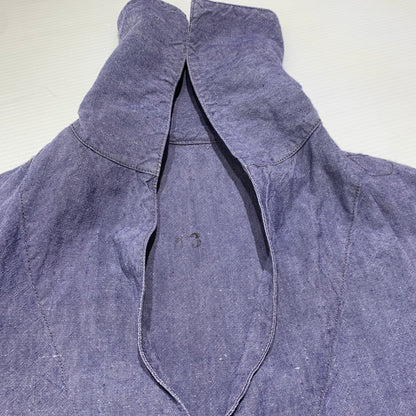 【現状渡し品】【メンズ】 FRENCH MILITARY フレンチミリタリーPULLOVER SAILOR SHIRTS VINTAGE プルオーバー セーラー シャツ 長袖 トップス ヴィンテージ 145-260923-ko-08-teih サイズ：不明 カラー：インディゴ 万代Net店