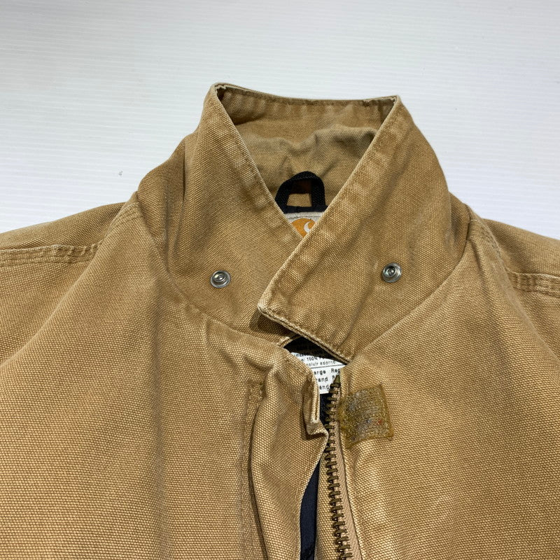 【現状渡し品】【レディース】 Carhartt カーハート DUCK CANVAS BOMBER JACKET WC028 ダックキャンバス ボンバージャケット アウター ワークジャケット 145-260923-ko-14-teih サイズ：L カラー：キャメル 万代Net店