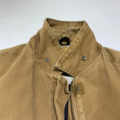 【現状渡し品】【レディース】 Carhartt カーハート DUCK CANVAS BOMBER JACKET WC028 ダックキャンバス ボンバージャケット アウター ワークジャケット 145-260923-ko-14-teih サイズ：L カラー：キャメル 万代Net店