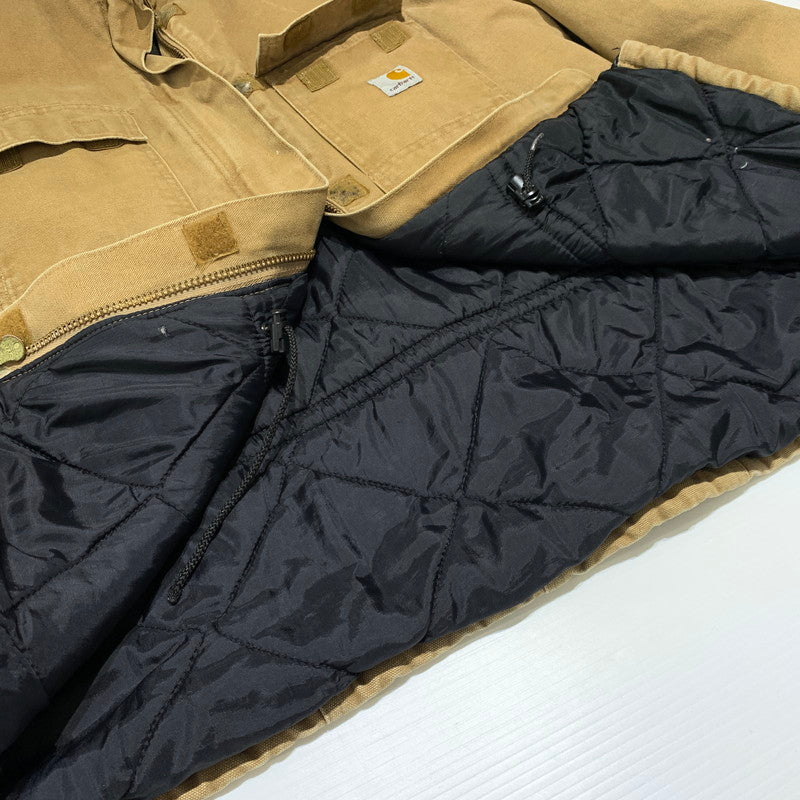 【現状渡し品】【レディース】 Carhartt カーハート DUCK CANVAS BOMBER JACKET WC028 ダックキャンバス ボンバージャケット アウター ワークジャケット 145-260923-ko-14-teih サイズ：L カラー：キャメル 万代Net店