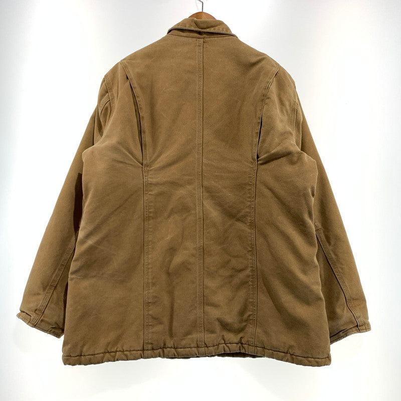 【現状渡し品】【レディース】 Carhartt カーハート DUCK CANVAS BOMBER JACKET WC028 ダックキャンバス ボンバージャケット アウター ワークジャケット 145-260923-ko-14-teih サイズ：L カラー：キャメル 万代Net店