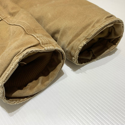 【現状渡し品】【レディース】 Carhartt カーハート DUCK CANVAS BOMBER JACKET WC028 ダックキャンバス ボンバージャケット アウター ワークジャケット 145-260923-ko-14-teih サイズ：L カラー：キャメル 万代Net店