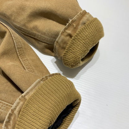 【現状渡し品】【レディース】 Carhartt カーハート DUCK CANVAS BOMBER JACKET WC028 ダックキャンバス ボンバージャケット アウター ワークジャケット 145-260923-ko-14-teih サイズ：L カラー：キャメル 万代Net店
