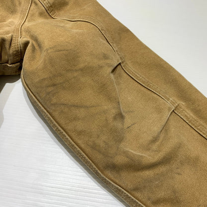 【現状渡し品】【レディース】 Carhartt カーハート DUCK CANVAS BOMBER JACKET WC028 ダックキャンバス ボンバージャケット アウター ワークジャケット 145-260923-ko-14-teih サイズ：L カラー：キャメル 万代Net店