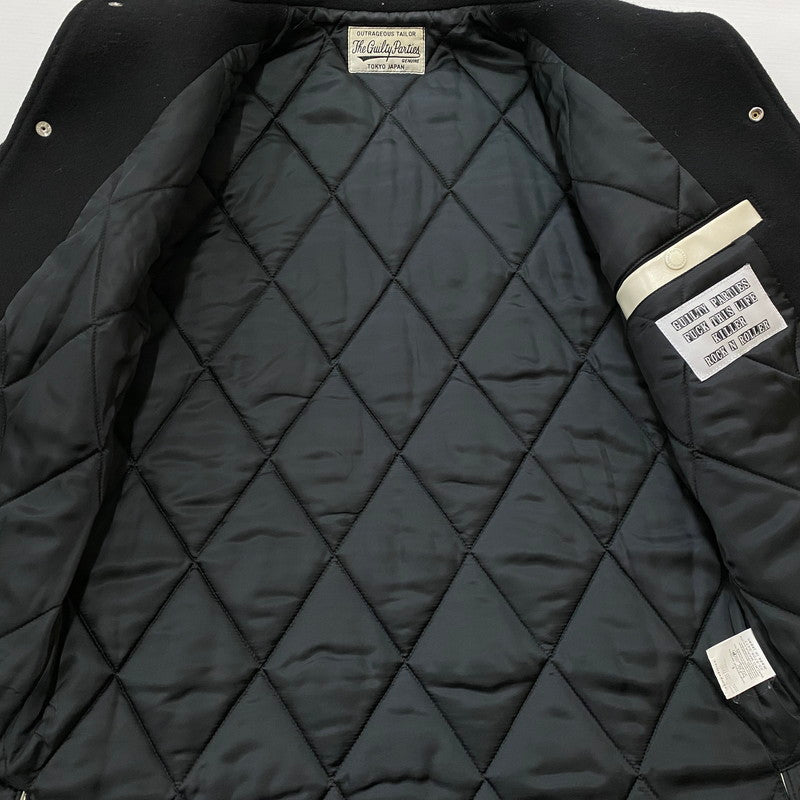 【中古品】【メンズ】 WACKO MARIA ワコマリア CAR CLUB JACKET カー クラブ ジャケット アウター 140-260922-sa-03-teih サイズ：S カラー：ブラック 万代Net店