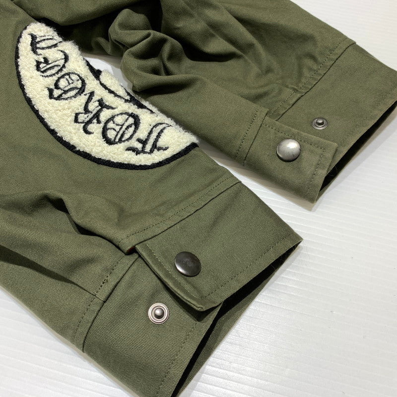 【中古品】【メンズ】 MAYO メイヨー EXCLUSIVE EMBROIDERY COACH JACKET 23MH-JK04 エクスクルーシブ エンブロイダリー コーチジャケット ライトアウター 142-260923-ko-11-teih サイズ：XL カラー：カーキ 万代Net店