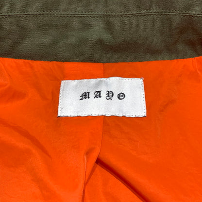 【中古品】【メンズ】 MAYO メイヨー EXCLUSIVE EMBROIDERY COACH JACKET 23MH-JK04 エクスクルーシブ エンブロイダリー コーチジャケット ライトアウター 142-260923-ko-11-teih サイズ：XL カラー：カーキ 万代Net店