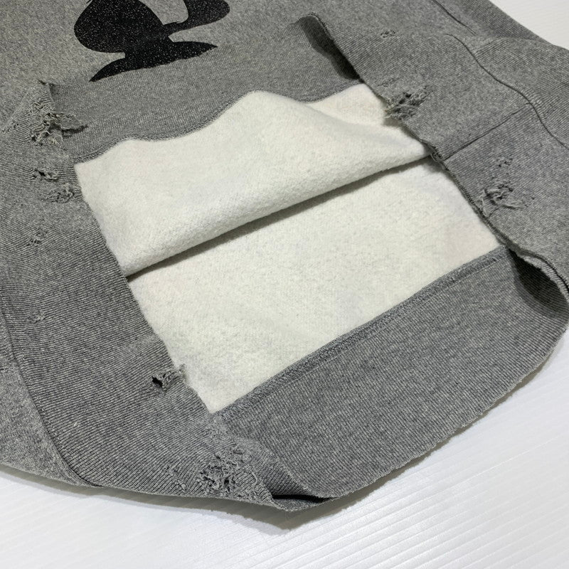 【現状渡し品】【メンズ】 TEPPEI FURUYAMA テッペイ フルヤマ THE WORLD FAMOUS CREW NECK SWEAT ワールド フェイマス クルーネック スウェット トップス トレーナー 140-260923-ko-05-teih サイズ：不明 カラー：グレー 万代Net店