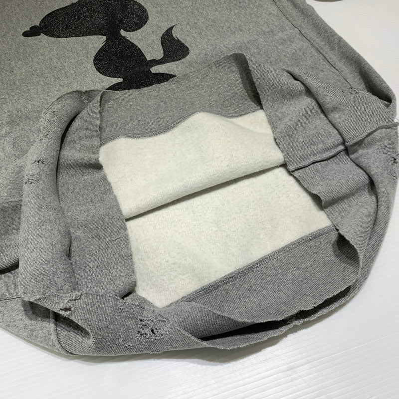 【現状渡し品】【メンズ】 TEPPEI FURUYAMA テッペイ フルヤマ THE WORLD FAMOUS CREW NECK SWEAT ワールド フェイマス クルーネック スウェット トップス トレーナー 140-260923-ko-05-teih サイズ：不明 カラー：グレー 万代Net店