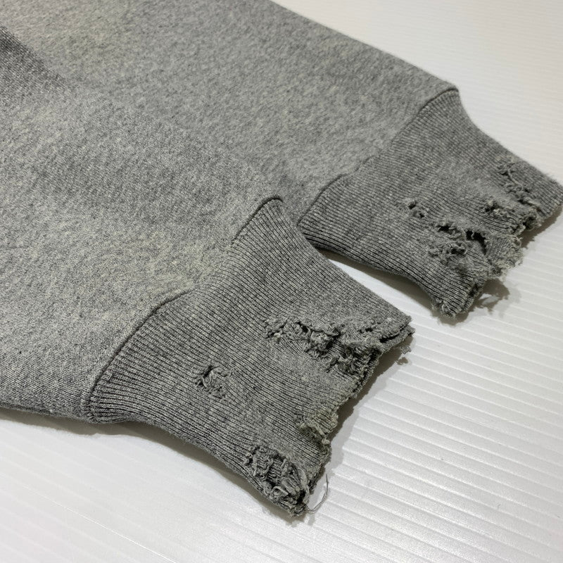 【現状渡し品】【メンズ】 TEPPEI FURUYAMA テッペイ フルヤマ THE WORLD FAMOUS CREW NECK SWEAT ワールド フェイマス クルーネック スウェット トップス トレーナー 140-260923-ko-05-teih サイズ：不明 カラー：グレー 万代Net店