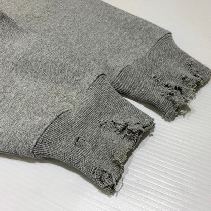 【現状渡し品】【メンズ】 TEPPEI FURUYAMA テッペイ フルヤマ THE WORLD FAMOUS CREW NECK SWEAT ワールド フェイマス クルーネック スウェット トップス トレーナー 140-260923-ko-05-teih サイズ：不明 カラー：グレー 万代Net店