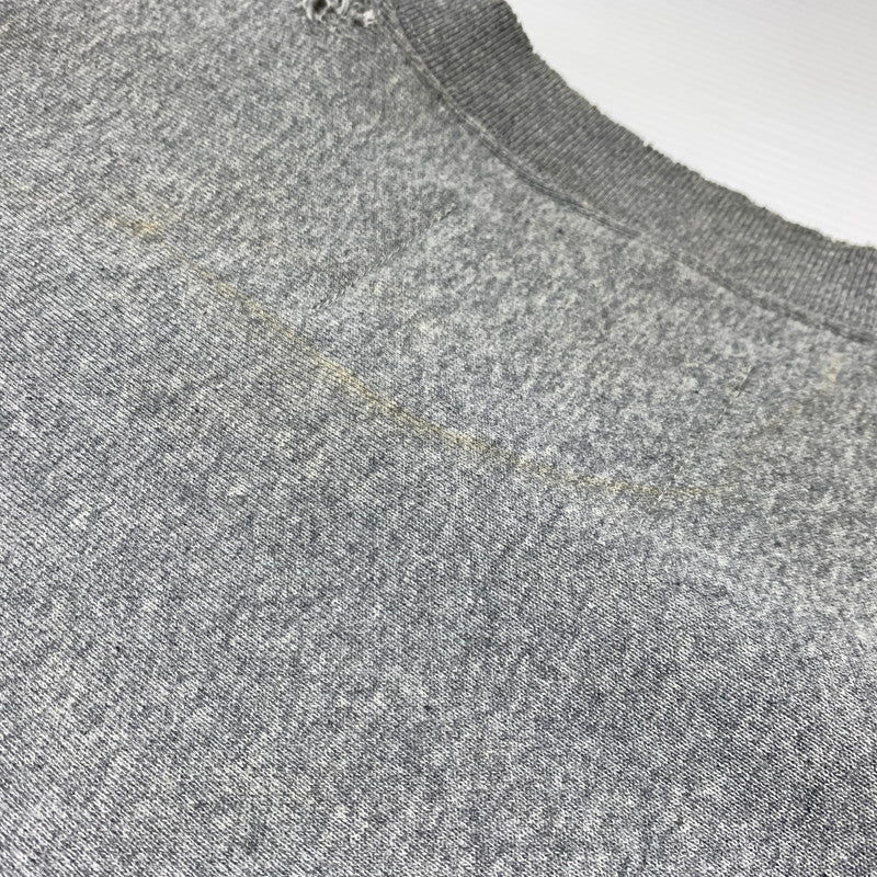 【現状渡し品】【メンズ】 TEPPEI FURUYAMA テッペイ フルヤマ THE WORLD FAMOUS CREW NECK SWEAT ワールド フェイマス クルーネック スウェット トップス トレーナー 140-260923-ko-05-teih サイズ：不明 カラー：グレー 万代Net店